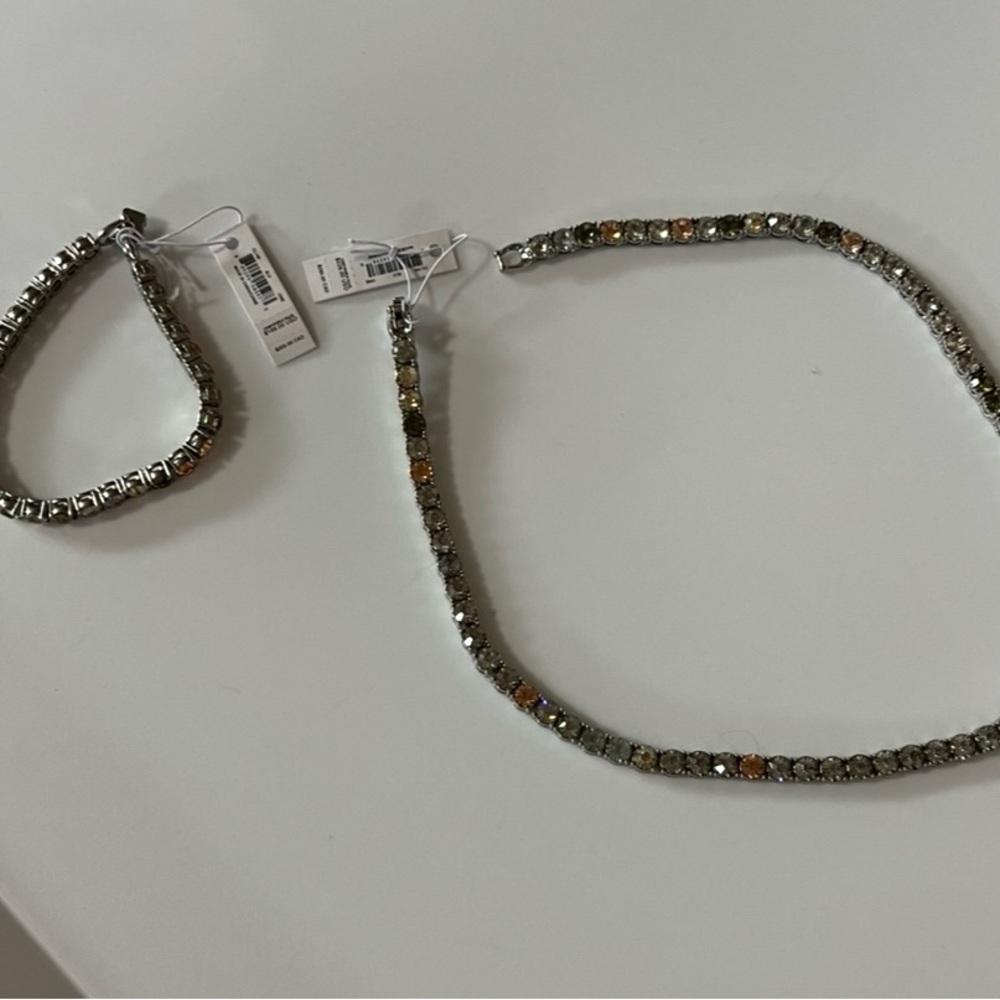 Coach Silver and Gold Crystal Bracelet - Picture 9 of 12